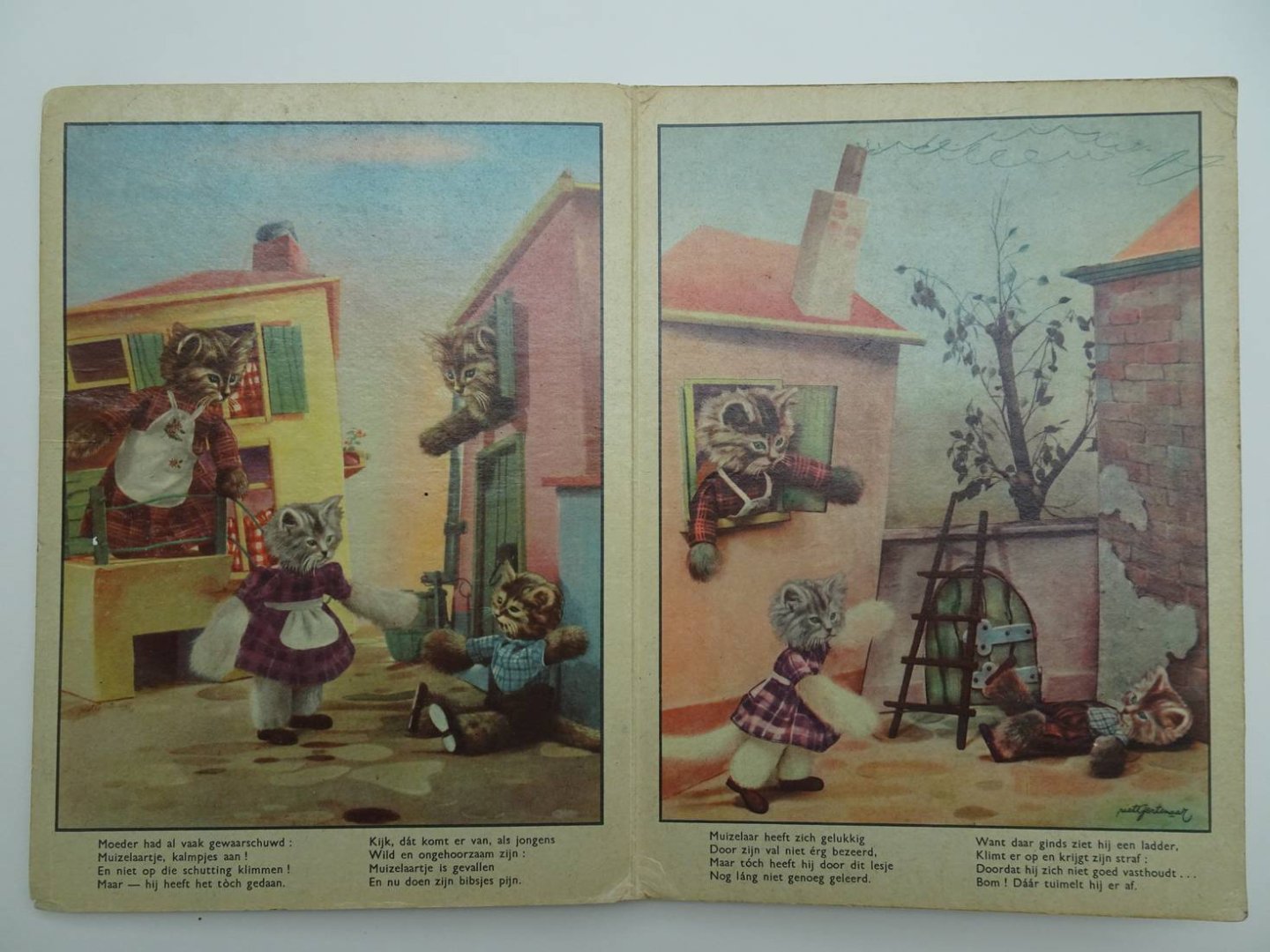 Gertenaar, Piet & Clinge Doorenbos. - Muizelaartje wou niet luisteren.