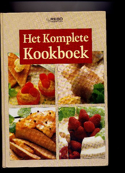 MAY, MARIA (samenstelling) - Het komplete kookboek - met recepten uit: België, Birma, China, Denemarken, Duitsland, Filipijnen, Finland, Frankrijk