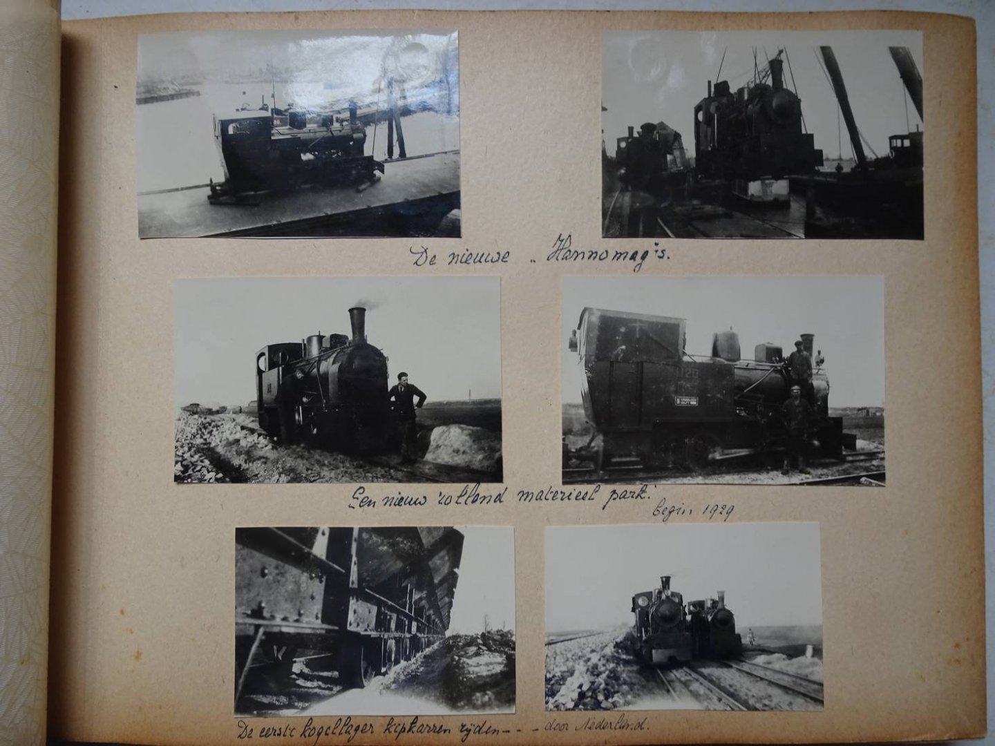 N.n.. - Foto-album. Waterbouwkundige werkzaamheden In Nederland 1927-1940.