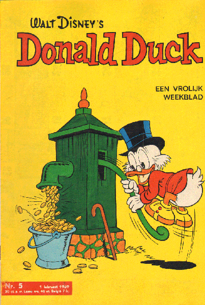 Disney, Walt - Donald Duck 1969 nr. 05 , 1 februari , Een Vrolijk Weekblad,  goede staat