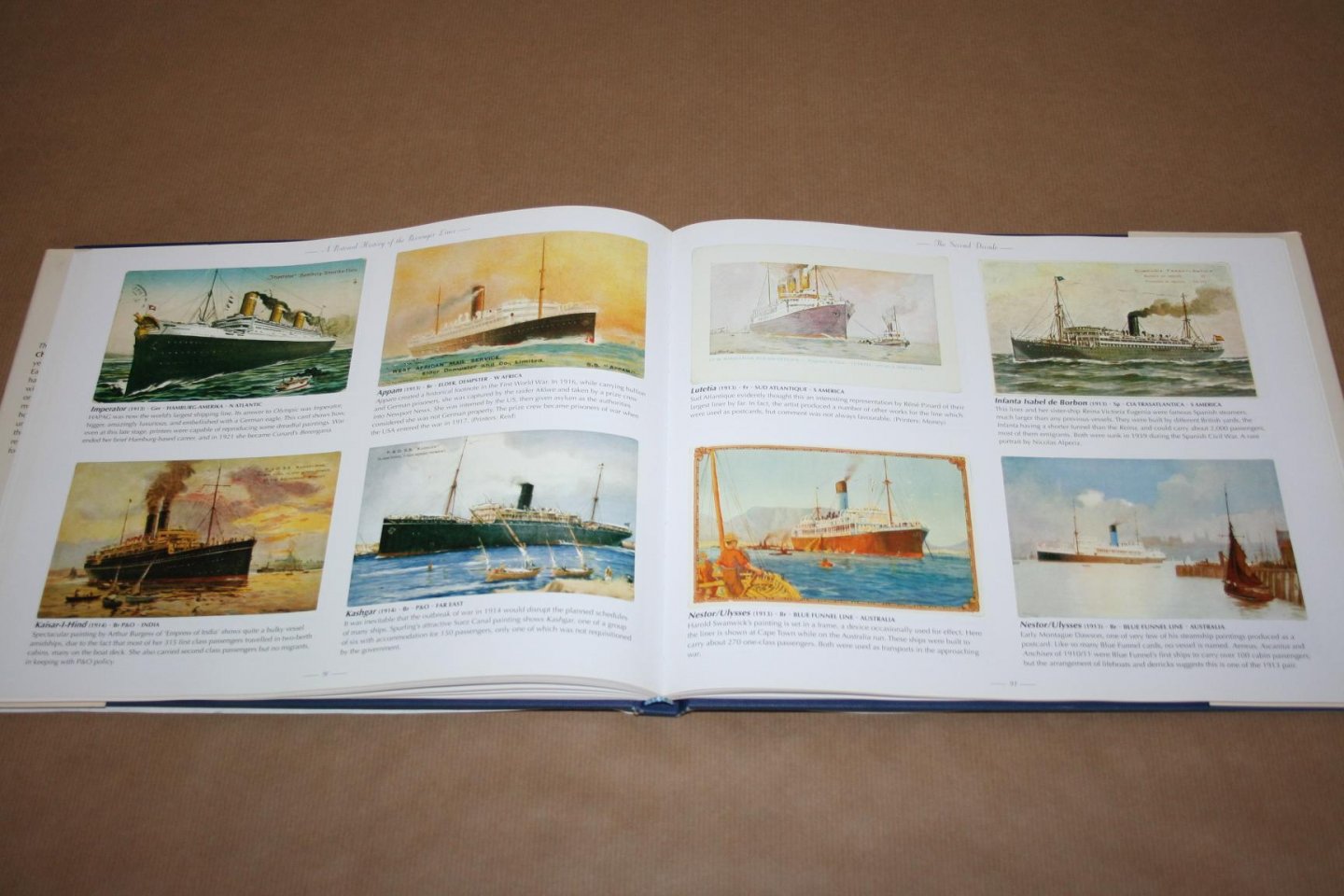 Christopher Deakes - A Postcard History of the Passenger Liner