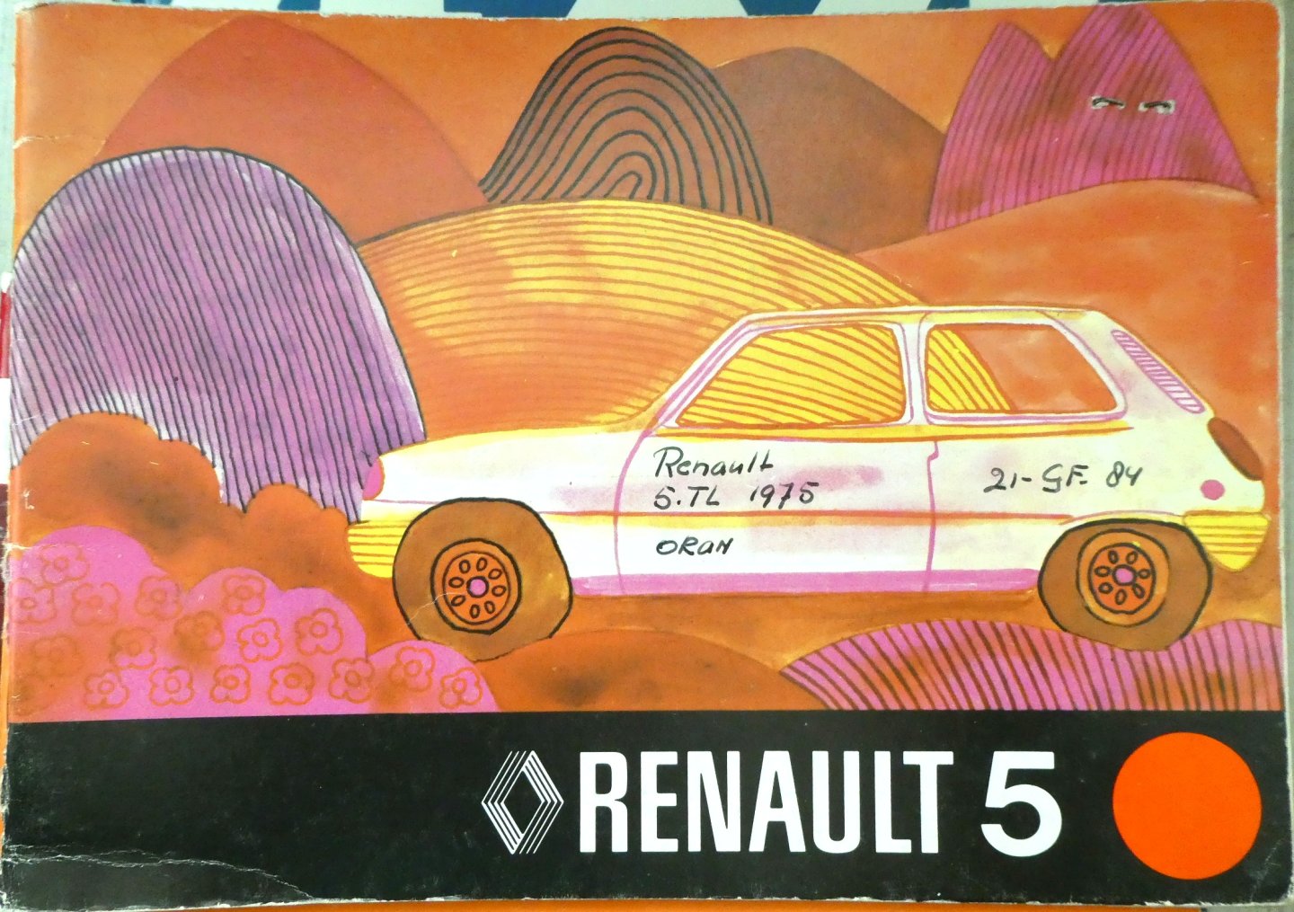 Renault - Renault 5 Instructieboekje 1975