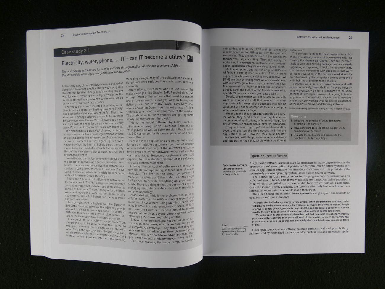 Schouten, Alexander & Meents, Selmar - Business information technology second edition (3 foto's)
