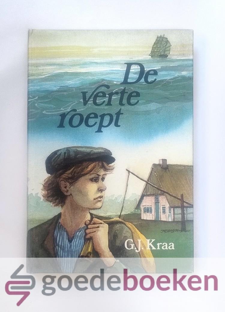 Kraa, G.J. - De verte roept --- Omslag en illustraties Joh. van Dongen