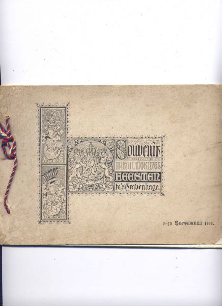 VINKENBOS & DEWALD (fotografie) - Souvenir aan de Inhuldigingsfeesten te `s Gravenhage 9-13 September 1898