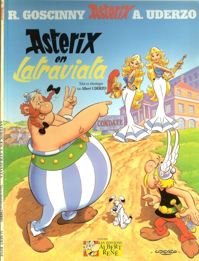 Goscinny Rene (tekst) en Albert Uderzo (tekeningen) - Asterix 31. Asterix en Latraviata
