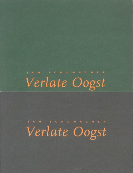 Schumacher, Jan - Verlate Oogst (Gedichten: nr. 49 van oplage 250, gesigneerd))