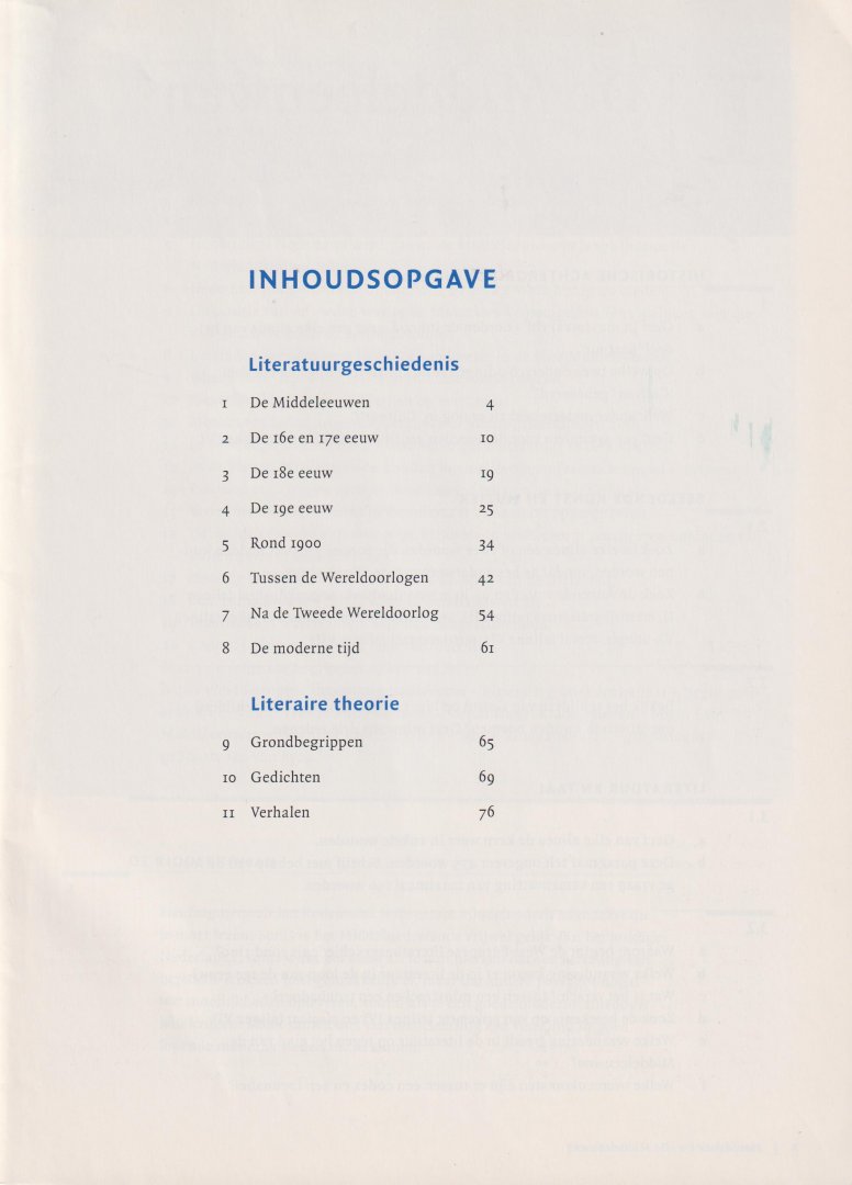 Dautzenberg, J.A. - Literatuur - Geschiedemis en theorie - Literatuur voor vwo tweede fase - Opdrachtenboek