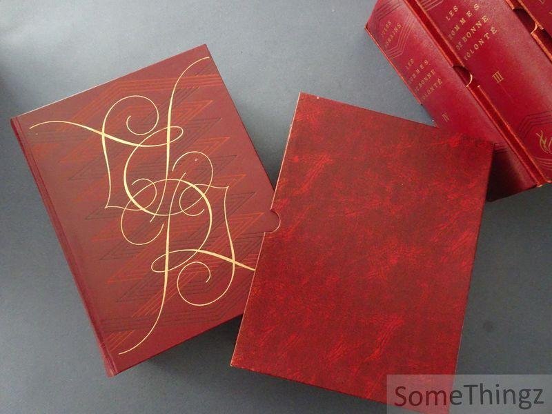 Jules Romains (texte), André Dignimont (illustr.) - Les Hommes de bonne volonté. Edition complète en quatre volumes.