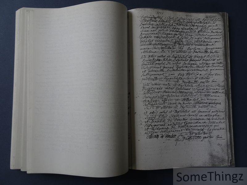 N/A. - Registrum Baptismale Ecclesiae Parochialis de Hembeeke inchoatum mense Octobri 1762 [tot 1783]