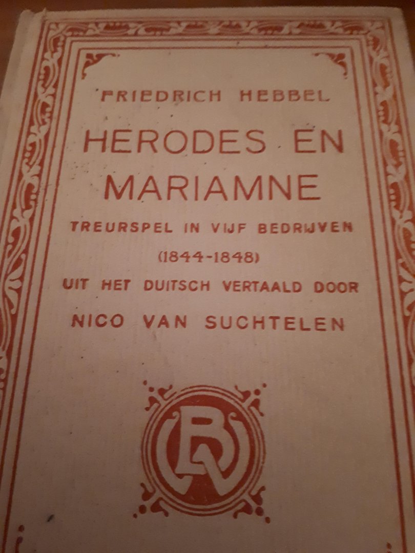 Hebbel Friedrich - Herodes en mariamne