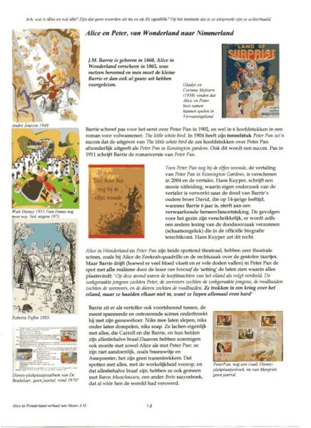 Meurs A.M. - Alice in Wonderland-verhaal, 'The definitive edition', boordevol gegevens, meer dan 170 illustraties in kleur, voor het eerst in Ned. met 100 wereldberoemde Alice-illustrators