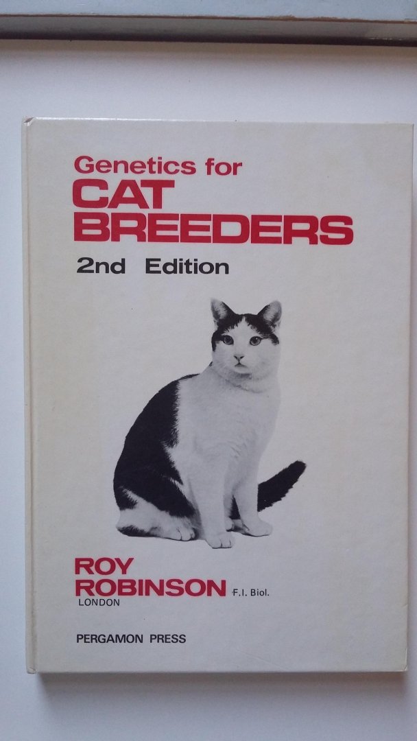 Robinson, Roy - Genetics for Cat Breeders