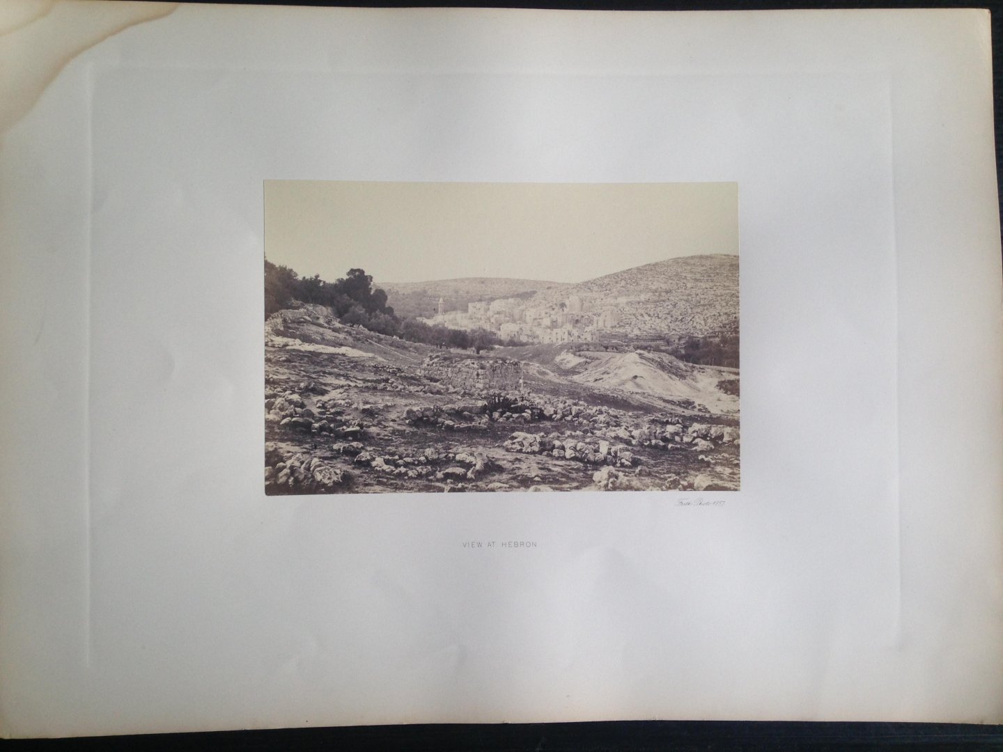 Frith, Francis - View at Hebron, Series Egypt and Palestine