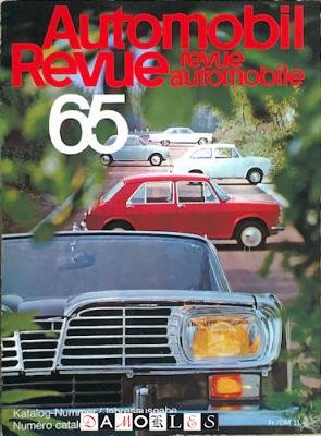  - Automobil Revue / Revue Automobile 1965