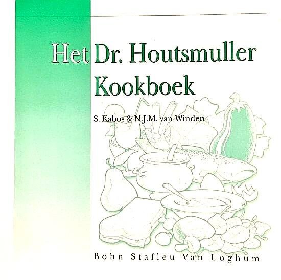 Kabos , S. & N. J. M. van Winden .  [ isbn 9789031327348 ] 3421 - Het  Dr. Houtsmuller  Kookboek . ( Voeding als wapen tegen kanker . ) Voeding is een zeer belangrijk onderdeel van de Dr. Houtsmullertherapie. In aansluiting op de succesvolle uitgave 'Het Dr. Houtsmullerdieet' besteden Shirley Kabos en -