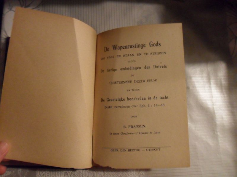 Fransen E. - De wapenrustinge Gods