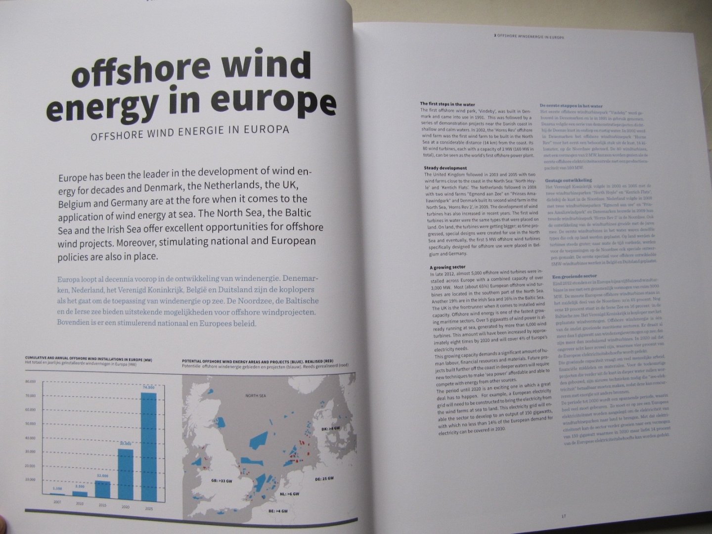 Westra, Chris - Offshore wind / clean energy from the sea - schone elektriciteit van zee