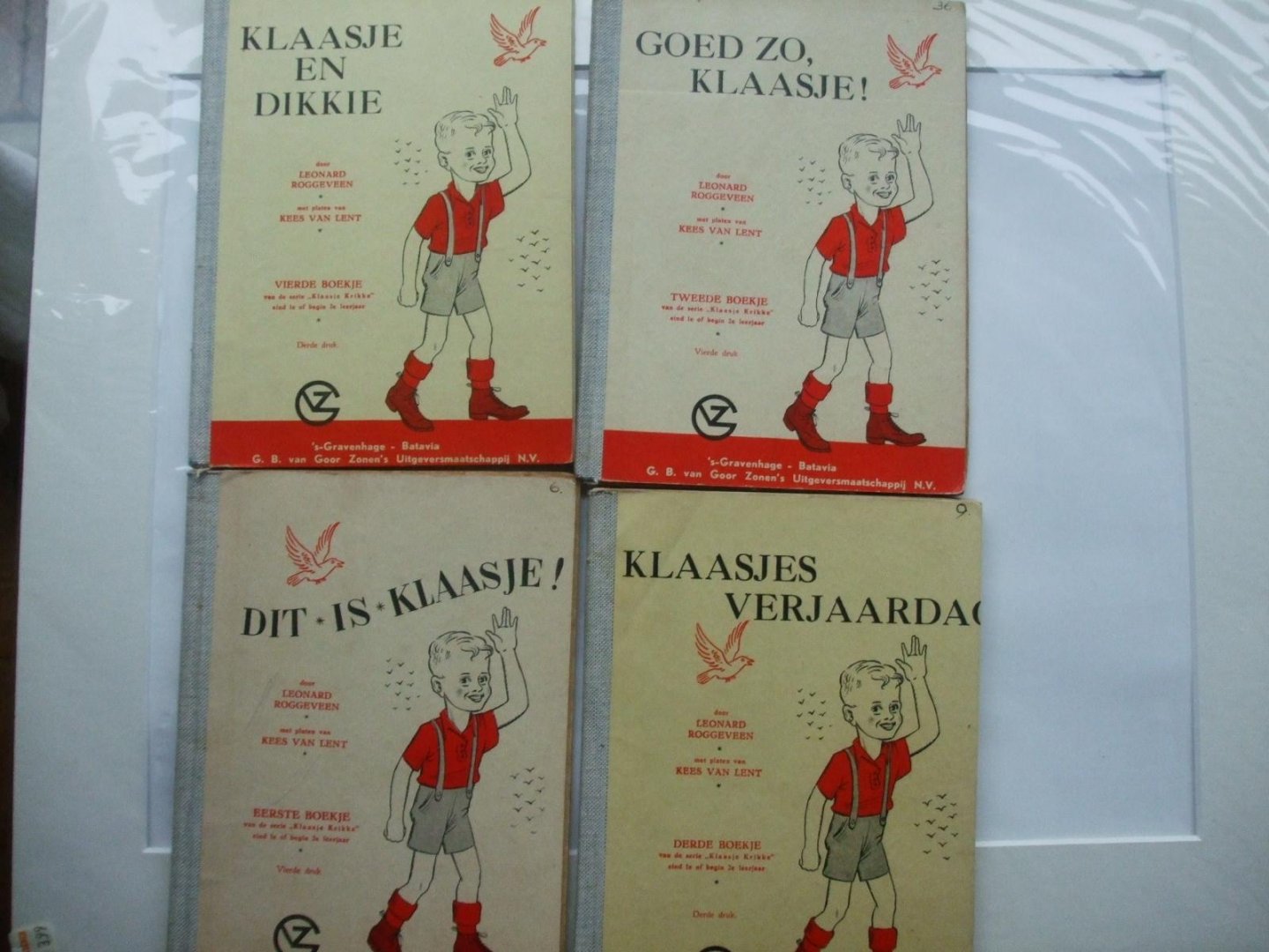 Leonard Roggeveen - Klaasje 4 deeltjes