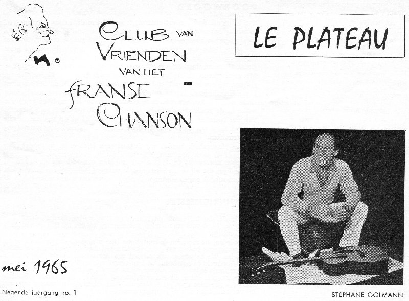 Club van Vrienden van het Franse Chanson - Le Plateau.