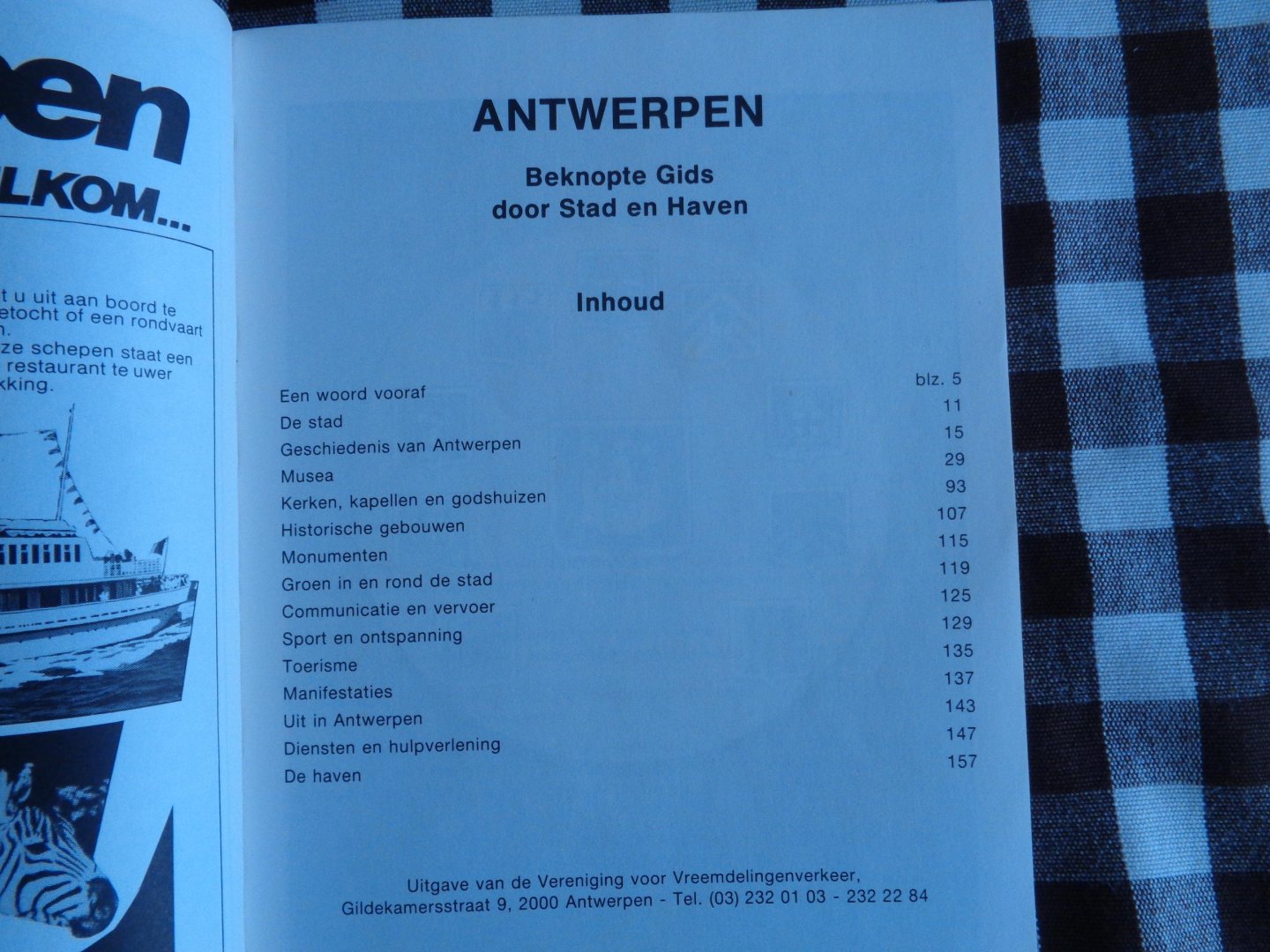 jos govaerts - antwerpen  beknopte gids