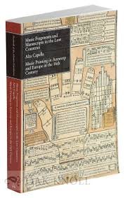 Schreurs, Eugeen. - Music fragments and manuscripts from the Low Countries