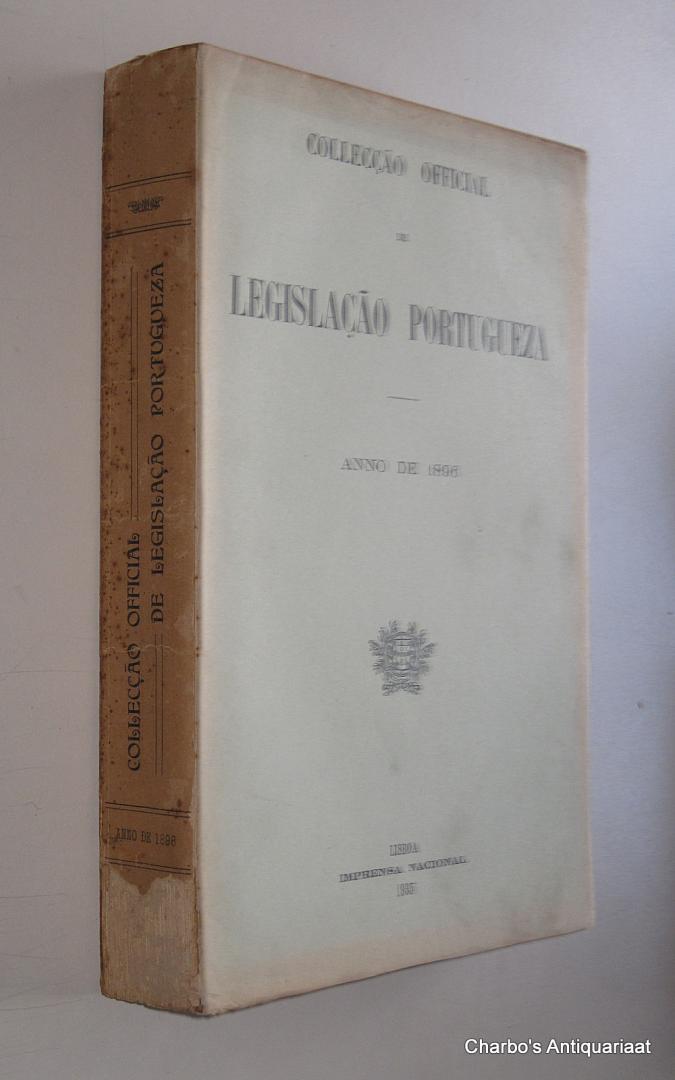 N/A, - Collecção official de legislação portugueza, anno de 1896.