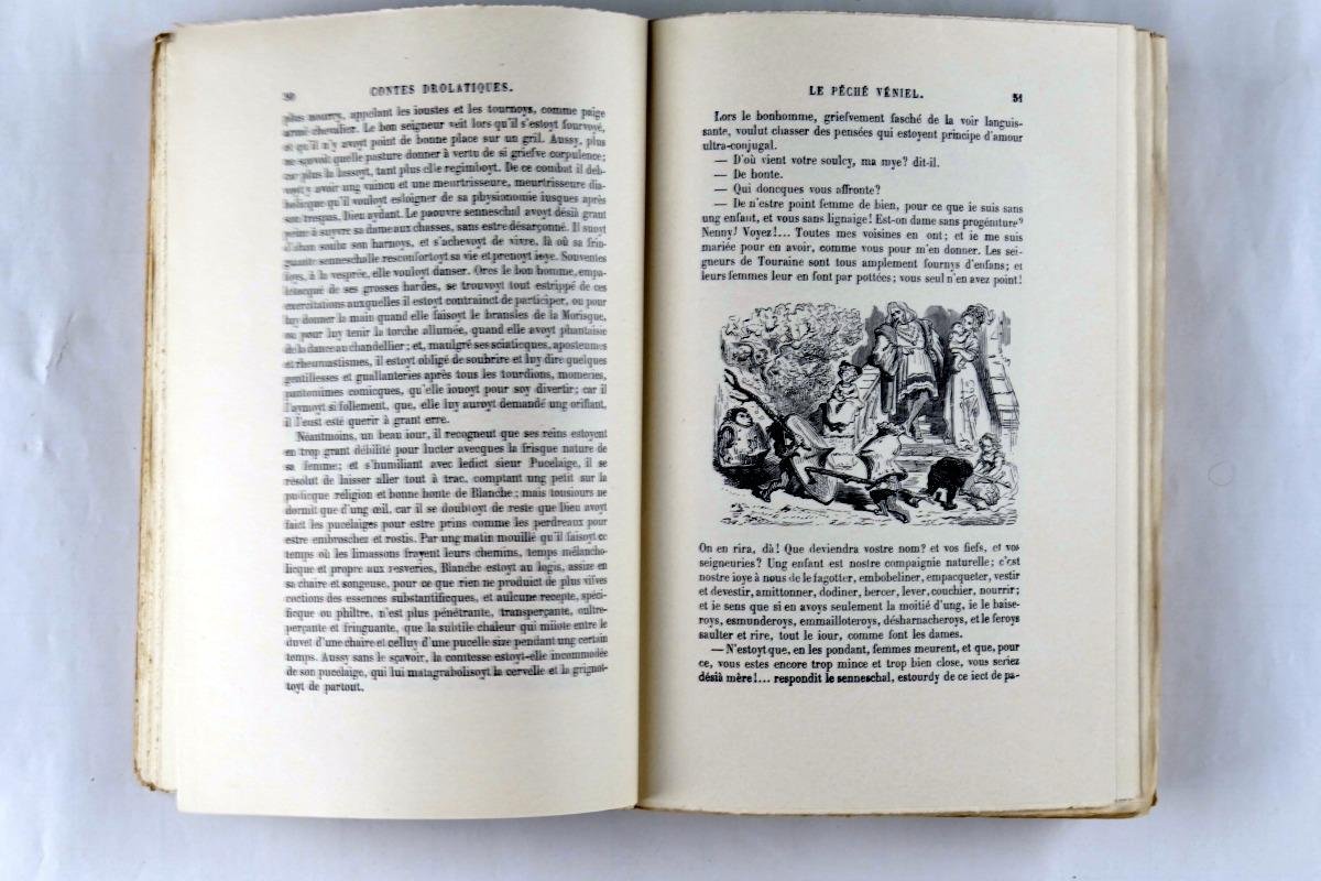Balzac, H. de - Les Contes Drolatiques colligez ez abbayes de Touraine / 12e edition (6 foto's)