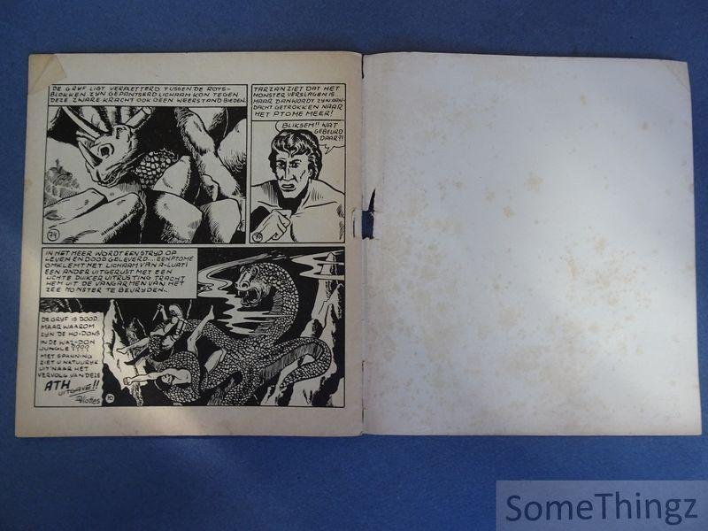 Edgar Rice Burroughs / Dick Vlottes (scenario en tekeningen) - Tarzan. N° 10 : De Gryf. Vervolg. Deel 2.