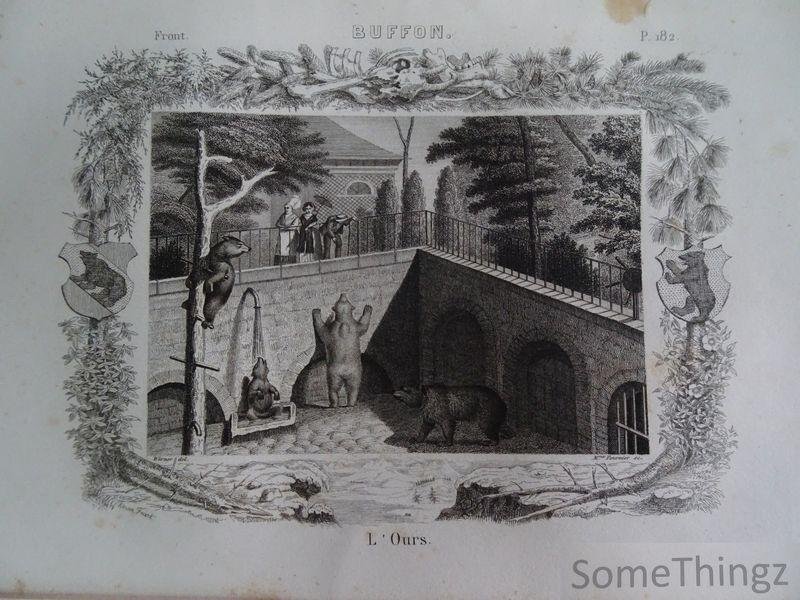 Buffon. - Oeuvres choisis de Buffon. Précédé d'une notice sur sa vie et ses ouvrages par D. Saucié. Edition illustrée par M. Werner.