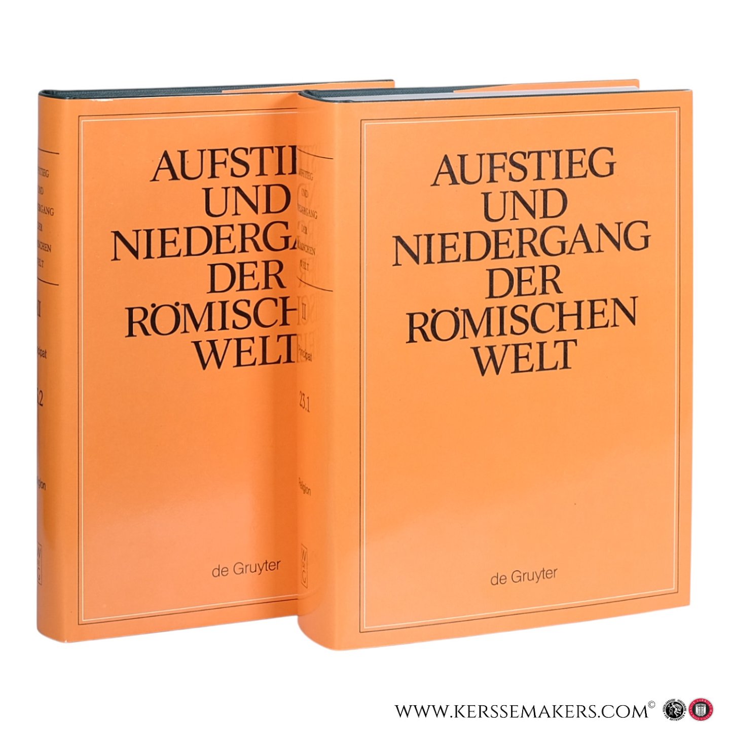 Temporini, Hildegard / Haase, Wolfgang (Hrsgg.). - Aufstieg und Niedergang der römischen Welt [ANRW] : Geschichte und Kultur Roms im Spiegel der neueren Forschung. Teil II, Band 23,1–2 : Principat. [2 volumes].