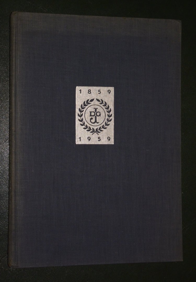 Molen, S.J. van der - 1859 - 1959 Een eeuw weerspiegeld in metaal