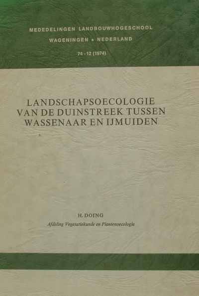 H. Doing - Landschapsoecologie van duinstreek tussen Wassenaar en IJmuiden