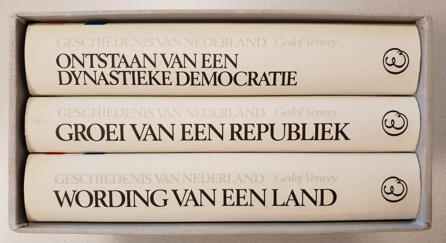 Verwey, Gerlof - Geschiedenis van Nederland [complete set: 3 boeken]