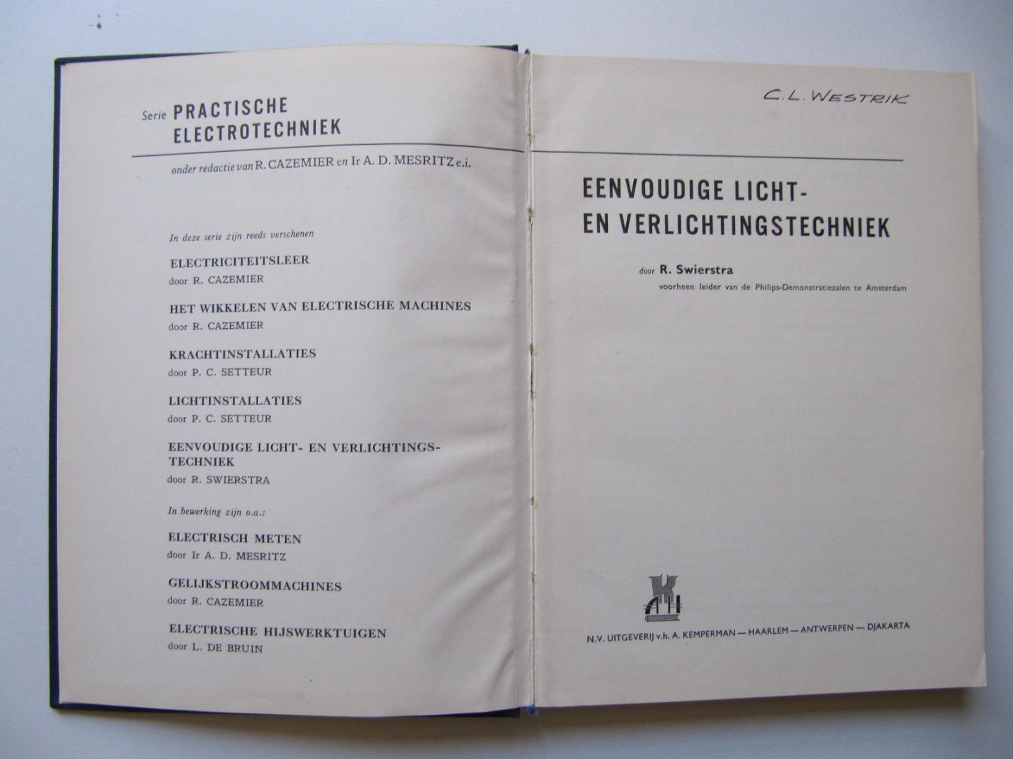 R. Swierstra - Eenvoudige licht- en verlichtingstechniek