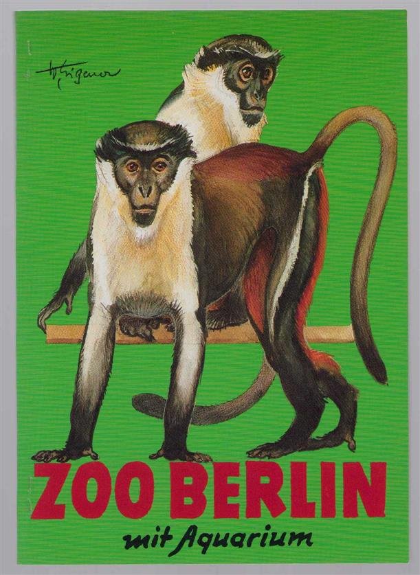 Heinz-Georg Kloes - Wegweiser durch den Zoologischen Garten Berlin 1984