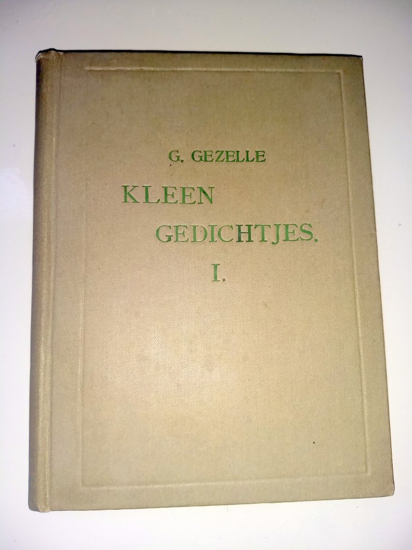 Guido Gezelle - KLEEN GEDICHTEN
