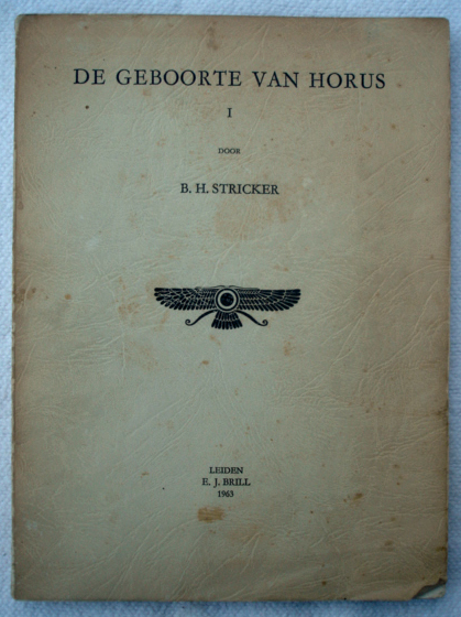 Stricker, B.H. - De geboorte van Horus - I