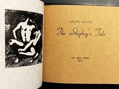 CHUBB, Ralph - The Shipboy's Tale. (Met vier illustraties van de auteur).