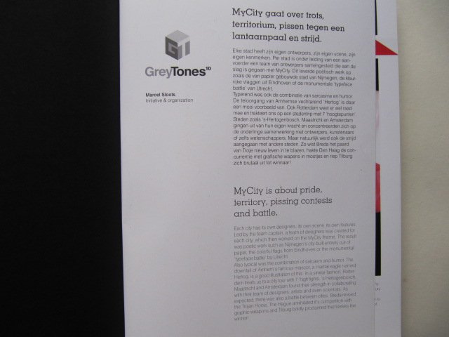 Marcel Sloots - Grey Tones, Steden en ontwerpers