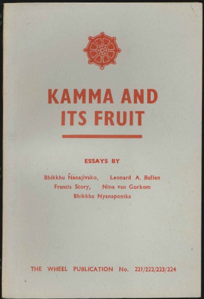 Story, Francis - Kamma and its Fruit