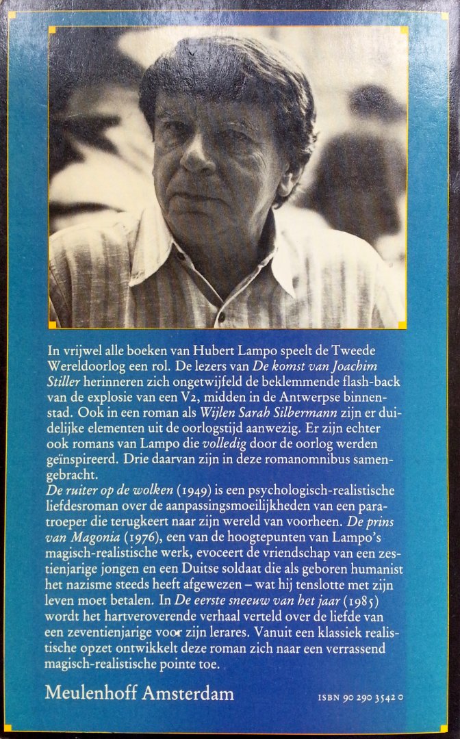 Lampo, Hubert - Oorlogsjaren (De ruiter op de wolken - De prins van Magonia - De eerste sneeuw van het jaar)
