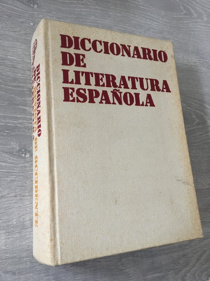 Germán Bleiberg, Julián Marías - Diccionario de literatura española. Tercera edición corregida y aumentada.