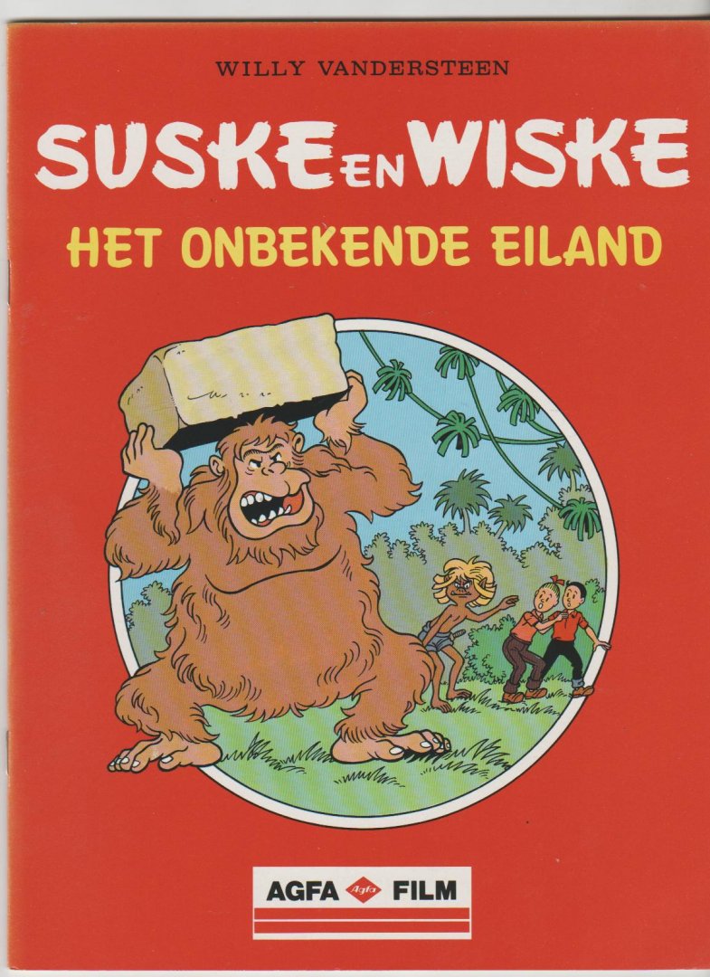 Vandersteen,Willy - Suske en Wiske het onbekende eiland AGFA FILM