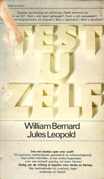 Bernard, William en Jules Leopold - Test u zelf. Een speelse handleiding tot zelfkennis