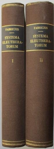 Fabricius, J.C. - Systema Eleutheratorum secundum Ordines, Genera, Species. 2 Vols