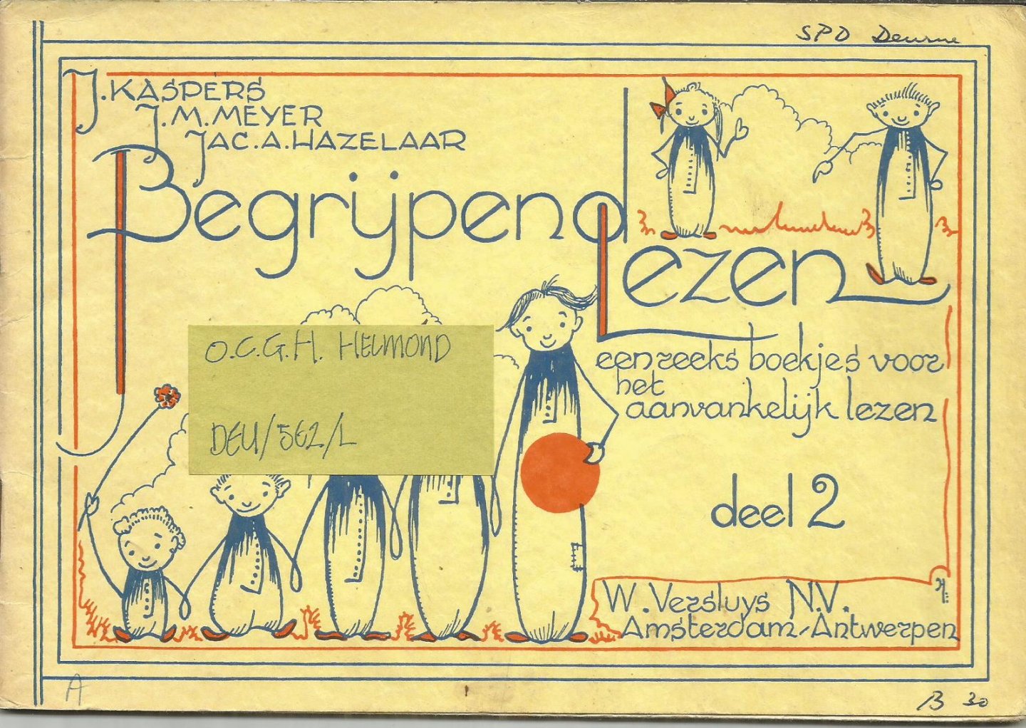 Kaspers / Meyer / Hazelaar - Begrijpend lezen deel 2 - Kinderland