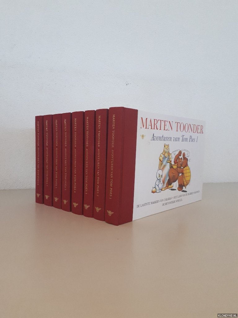 Toonder, Marten - Avonturen van Tom Poes (8 delen)