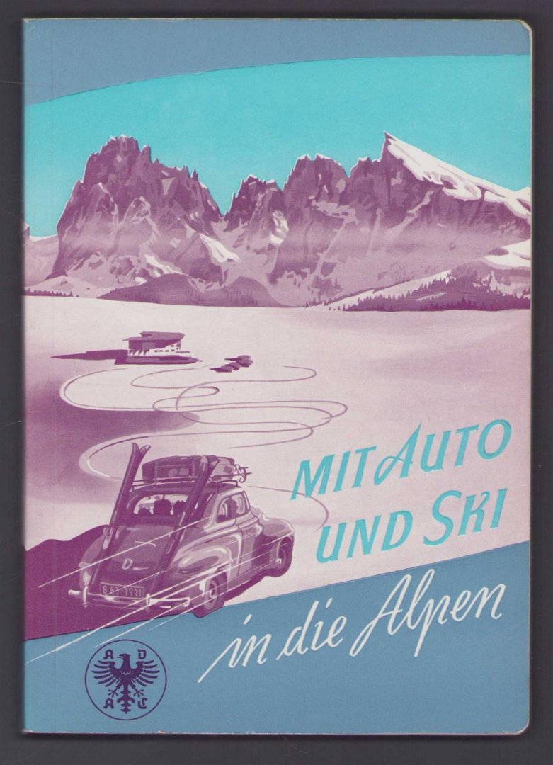 n.n ( omslag ontwerp  WENDT - Mit Auto und Ski in die Alpen.(2e druk)