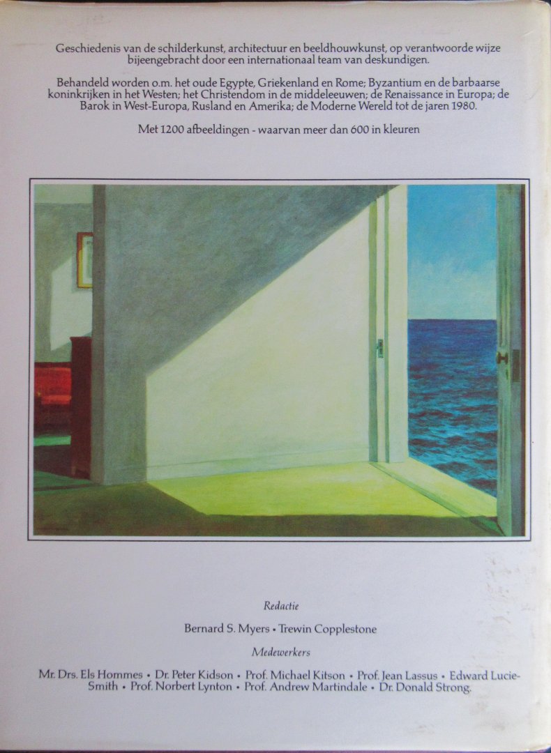 Myers, Bernard S. - Copplestone, Trewin - De geschiedenis van de kunst. Architectuur - schilderkunst - beeldhouwkunst
